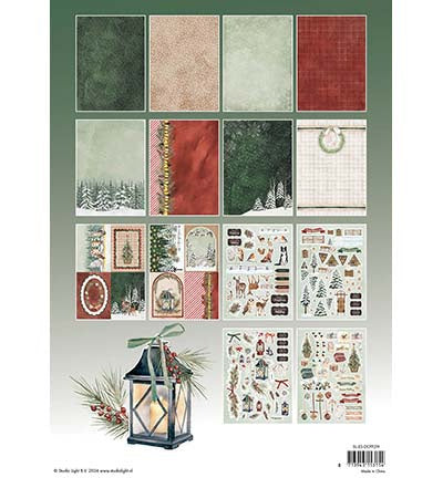 SL Papier design découpé Festive Forest Essentials n°219