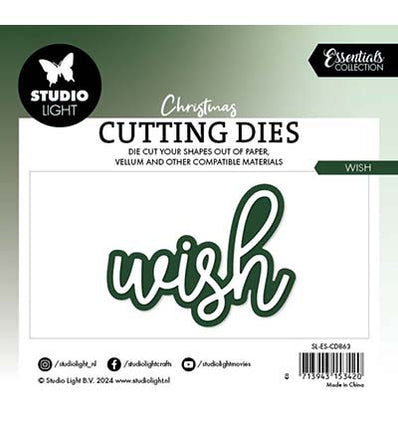 SL Dies de découpe Wish Essentials n°863
