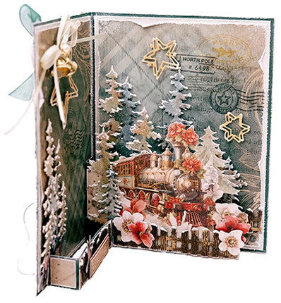 JMA Clear Stamp Christmas mail Festive Nostalgia nr.753
