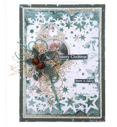 JMA Clear Stamp Christmas mail Festive Nostalgia nr.753