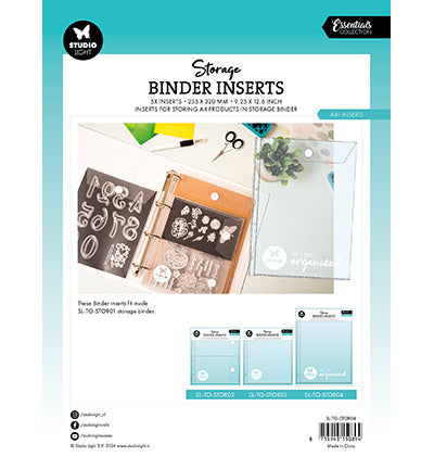 SL Insert de rangement A4+ Inserts Essentials n°04