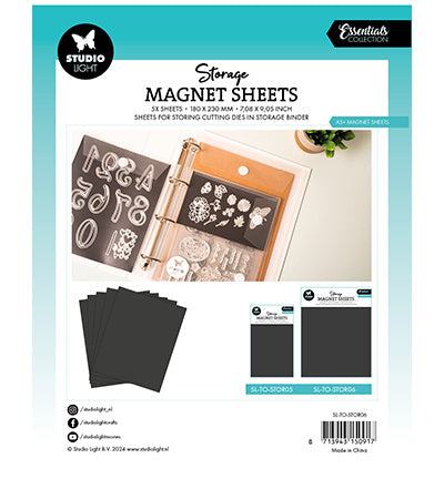 Feuille magnétique de rangement SL A5+ Essentials n°06