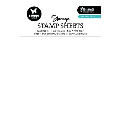 Feuille de rangement pour tampons SL A6+ Essentials n°07