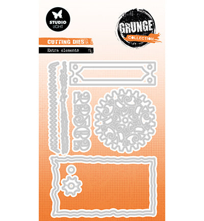 Matrice de découpe SL Extra elements Grunge Collection n°899
