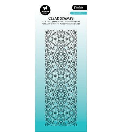 SL tampon transparent Motif floral Essentials n°729