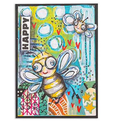 ABM Tampon caoutchouc Flying friends Signature Collection n°749