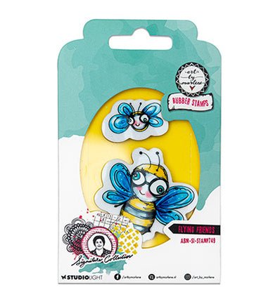 ABM Tampon caoutchouc Flying friends Signature Collection n°749