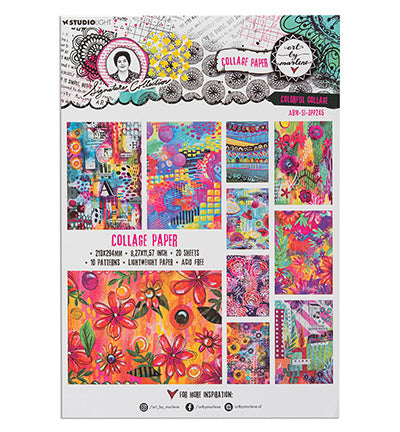 ABM Papier de collage Colorful collage Signature Collection n°255