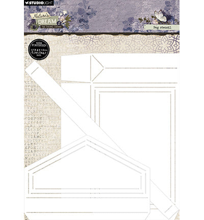 HE Pochoir pour sac Nature's Dream 2 n°05
