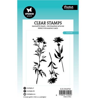 SL Tampon transparent Flowers Essentials n°743