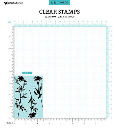 SL Tampon transparent Flowers Essentials n°743
