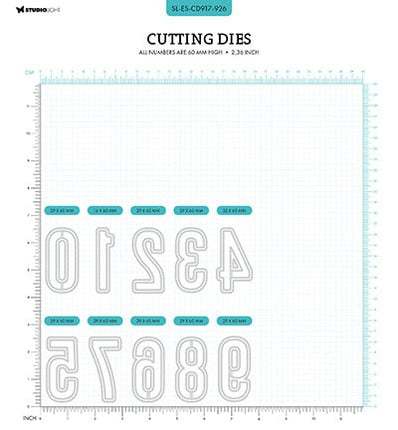 SL Cutting Die Number 1 Essentials nr.918