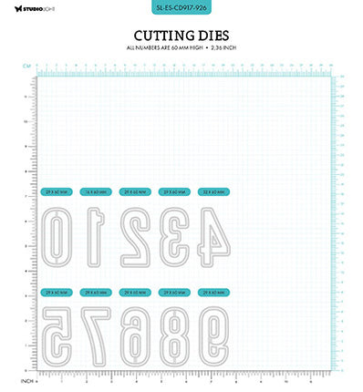 SL Cutting Die Number 0 Essentials nr.917