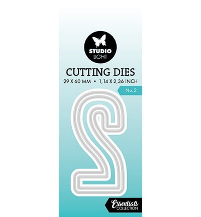 SL Die de découpe Chiffre 2 Essentials n°919