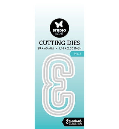 SL Die de découpe Chiffre 3 Essentials n°920