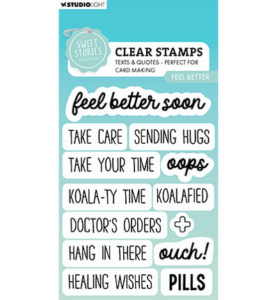 Tampon transparent SL Remets-toi vite Sweet Stories n°765