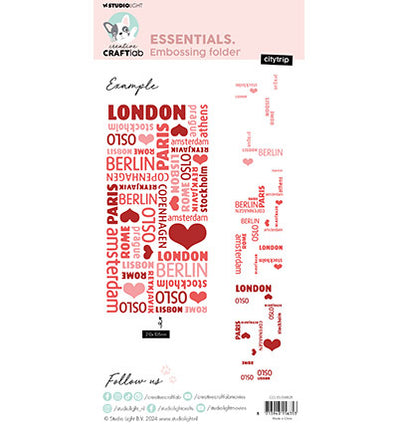 CCL Dossier de gaufrage Citytrip Essentials n°25