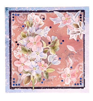 SL Mask Ornamental Frozen Flowers nr.313