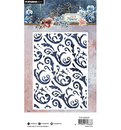 SL Pochoir ornemental Frozen Flowers n°313