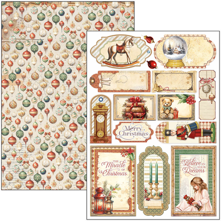BLOC CRÉATIF CASSE-NOISETTE A4 9/PAQUET