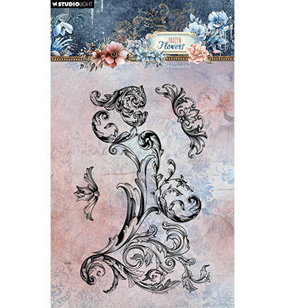 SL Tampon transparent Ornaments Frozen Flowers n°771
