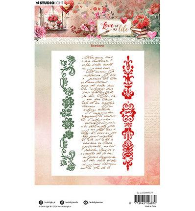 Tampons transparents SL Borders Love of My Life n°777