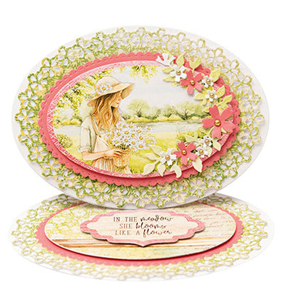 SL Designer Paper Pad Backgroundpaper Spring Meadow nr.270