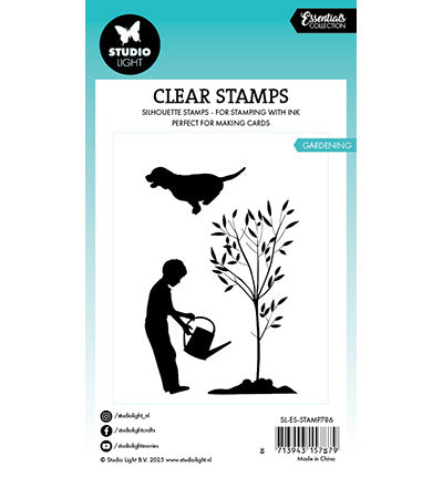 SL Tampon transparent Jardinage Essentials n° 786