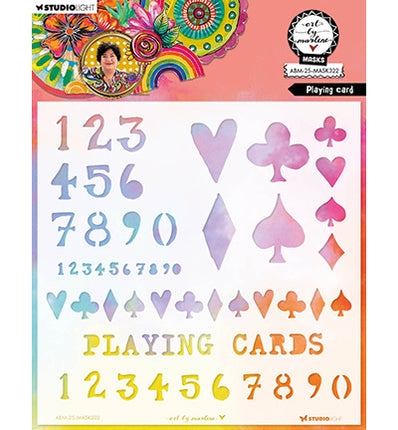 ABM masque Carte à jouer Art By Marlene n° 322
