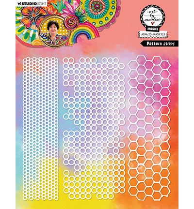 ABM masque Motif à rayures Art By Marlene n° 325