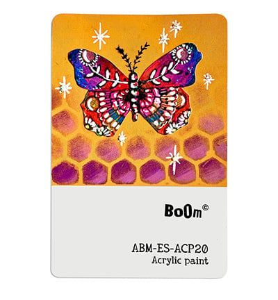 Pochoir ABM Étoiles hexagonales Art By Marlene n°328