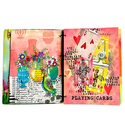 ABM Die-cut Paper Pad Extra Big Elements Art By Marlene nr.275