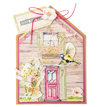 SL Cutting Die House Card Spring Meadow nr.947