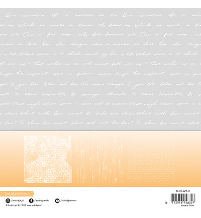 SL Feuilles d’acétate Motifs texturés Essentiels n°11