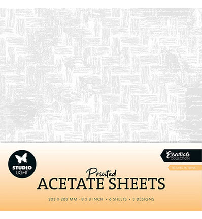 SL Feuilles d’acétate Motifs texturés Essentiels n°11