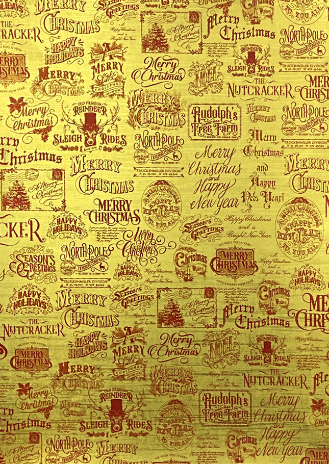 PAPIER DELUXE THE NUTCRACKER DORÉ A4 5/PKG