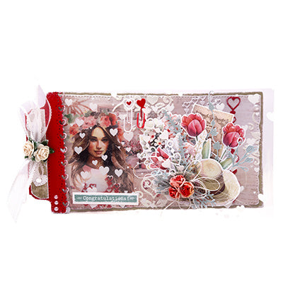 Bloc de papier designer JMA double face pour scrapbooking Sending You Love n° 288