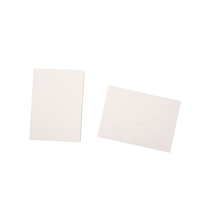 Cartes et enveloppes crème - articles consommables n°06