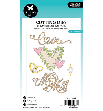 SL matrice de découpe Cœurs d’amour Essentials n° 956