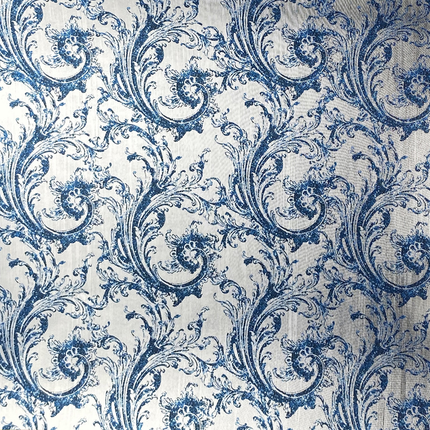 PAPIER DE LUXE ELEGANCE OF BLUE ARGENT 6"X6" 5/PKG