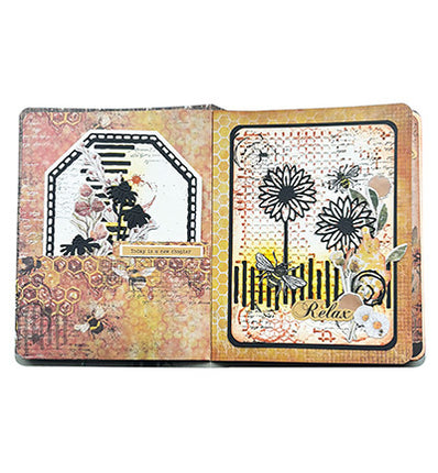 HE Cutting dies Grunge Bits Sweet Bee Memories nr.959