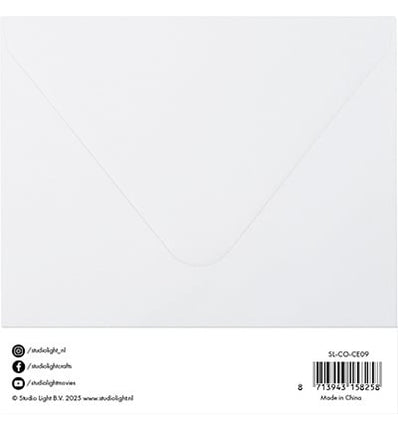 Cartes et enveloppes blanches - articles consommables n°09