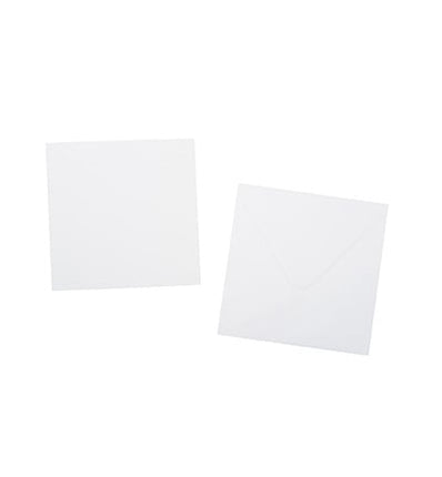 Cartes et enveloppes blanches - articles consommables n°09
