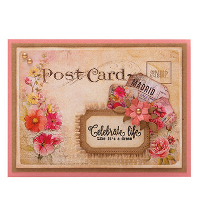 SL Cutting Die Floral Oval Essentials nr.952