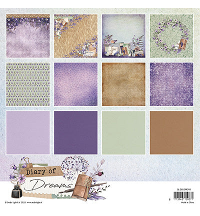 SL bloc de papier design de fond Diary of Dreams n°295