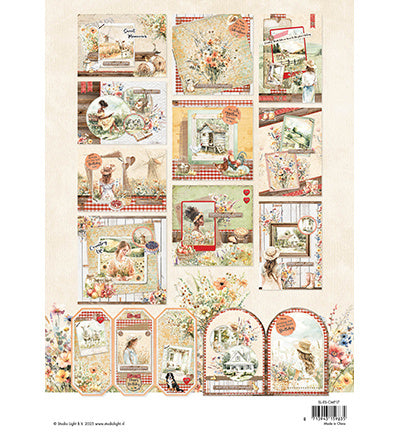 SL bloc pour création de cartes Country roads Essentials n°17