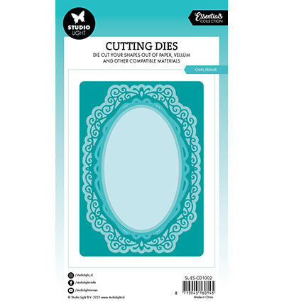 Matrice de découpe SL, cadre ovale Essentials n°1002