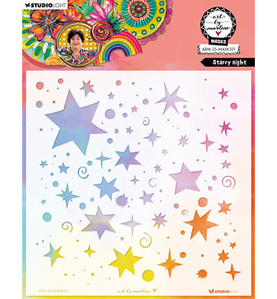 ABM Pochoir Nuit étoilée Art by Marlene n° 331