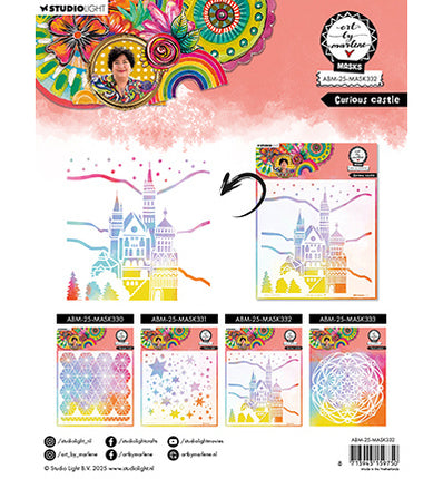 Masque ABM Curious castle Art by Marlene n° 332