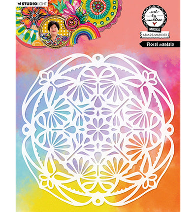 ABM Pochoir mandala floral Art by Marlene n° 333